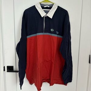 L.L. Bean Lakewashed Rugby Shirt NWT